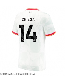 Liverpool Federico Chiesa #14 Maglia Gara Terza Repliche 2024-25
